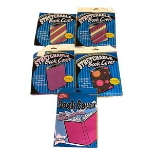 5 Stretchable Book Covers *New*